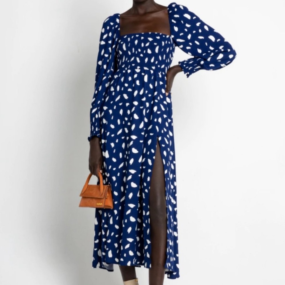 Classic Smocked Maxi Dress